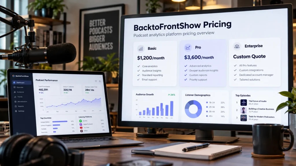BacktoFrontShow Pricing: Plans, Costs and Features in 2026