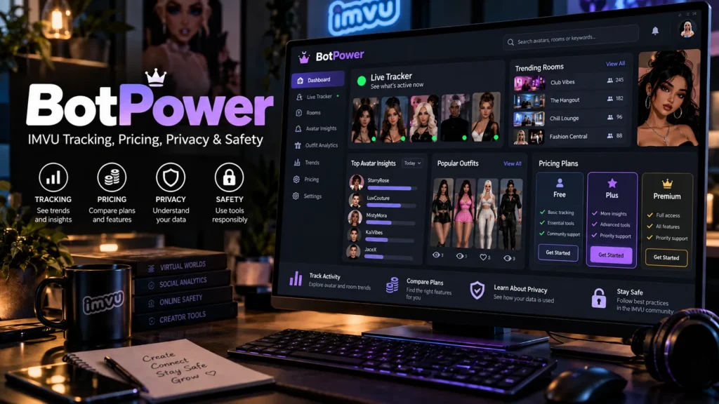 BotPower: IMVU Tracking, Pricing, Privacy and Safety