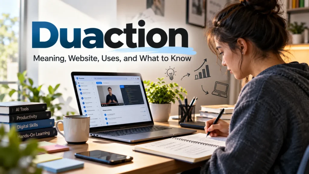 Duaction: Meaning, Website, Uses, and What to Know Duaction: Meaning, Website, Uses, and What to Know
