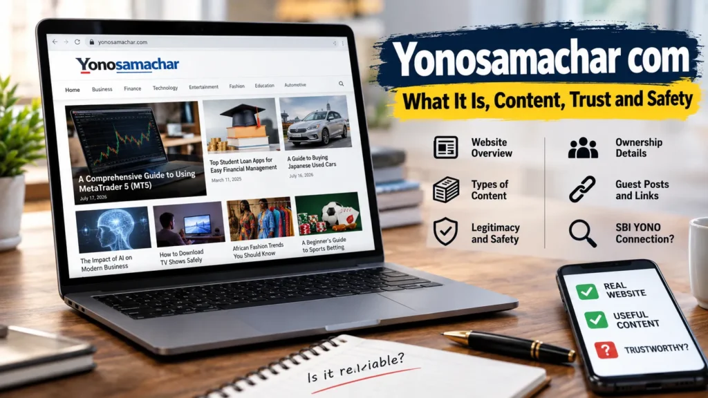 Yonosamachar com: What It Is, Content, Trust and Safety