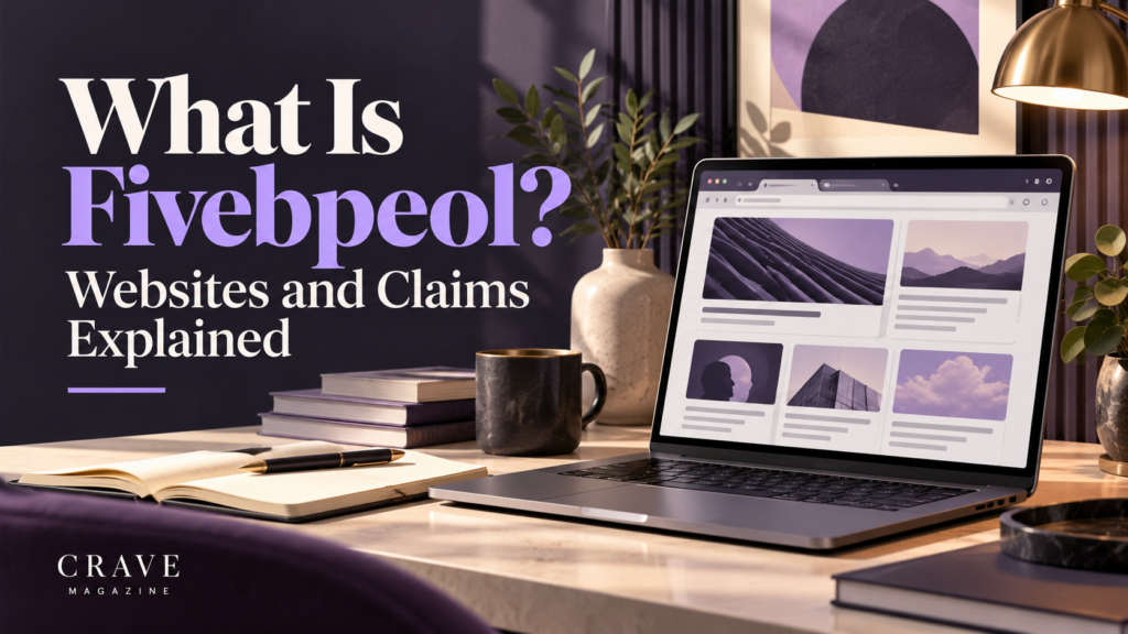 What Is Fivebpeol? Websites and Claims Explained editorial illustration